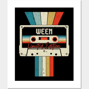 Graphic Ween Proud Name Cassette Tape Vintage Birthday Gifts Posters and Art